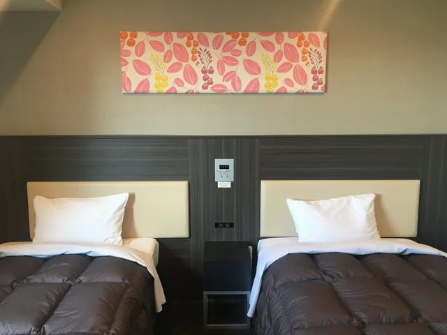 غرفة بسريرين منفصلين، R B Hotel Hachioji 1/5