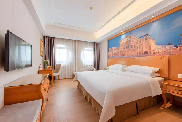 غرفة بزنس بسرير مزدوج، Vienna Hotel (Guangzhou Beijing Road Pedestrian Street Big Buddha Temple) 3/4