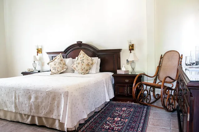 جناح شهر العسل بسرير كينج بحوض جاكوزي، Hacienda Los Laureles 7/10