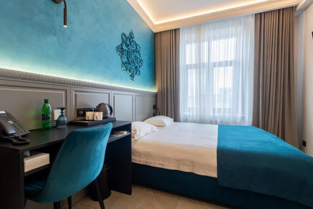 غرفة مفردة بسرير مزدوج، Richmond Hotel 2/2