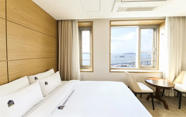 Super, Deluxe, 2 Double Beds, Ocean View، Benikea The Bliss Hotel 2/8