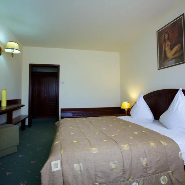 غرفة بسرير مزدوج بشرفة، Hotel Delta 3 7/8