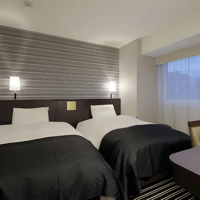 غرفة قياسية بسريرين منفصلين، Apa Hotel Shinjuku Kabukicho Tower 1/1
