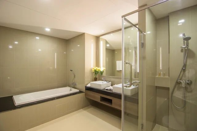 جناح بسرير مزدوج وسرير فردي بإطلالة على المدينة، Best Western Plus Wanda Grand Hotel 5/7