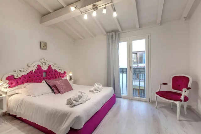 شقة بسريرين كوين بغرفتي نوم مع أريكة، Mamo Florence - Victor Apartment 1/6