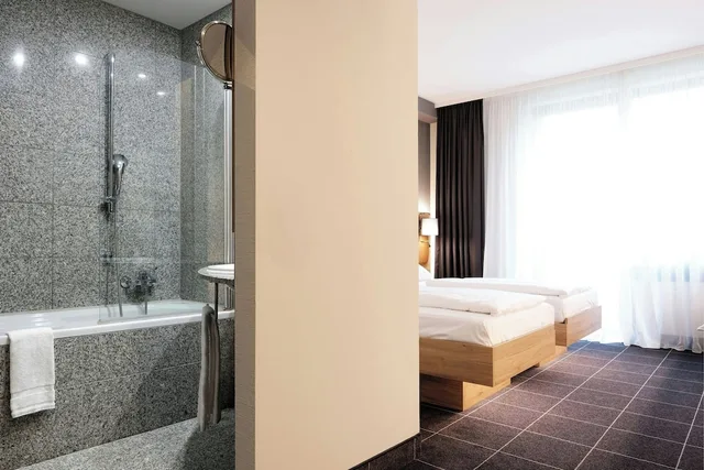 غرفة قياسية بسريرين منفصلين، FOUR POINTS FLEX by Sheraton Ratingen Dusseldorf Airport 10/10