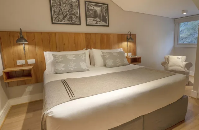 غرفة قياسية صغيرة بسريرين منفصلين، La Cascada Casa Patagonica By Don 6/10