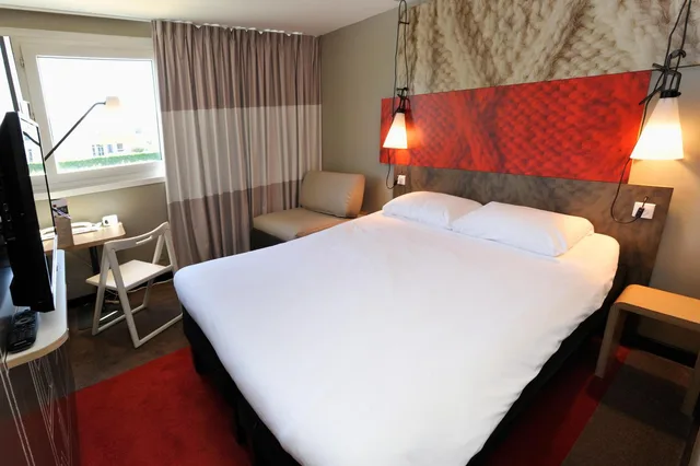 غرفة قياسية بسرير مزدوج مع أريكة، Ibis Lyon Villefranche Sur Saone 2/7