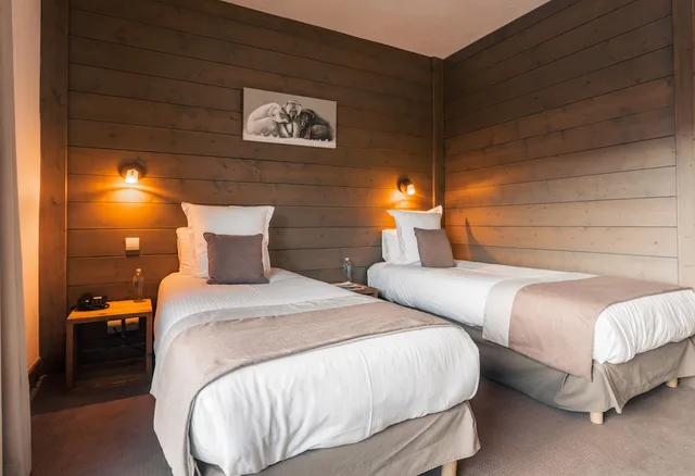 غرفة سوبيريور بسريرين منفصلين، Hotel Carlina Belle Plagne 2/4