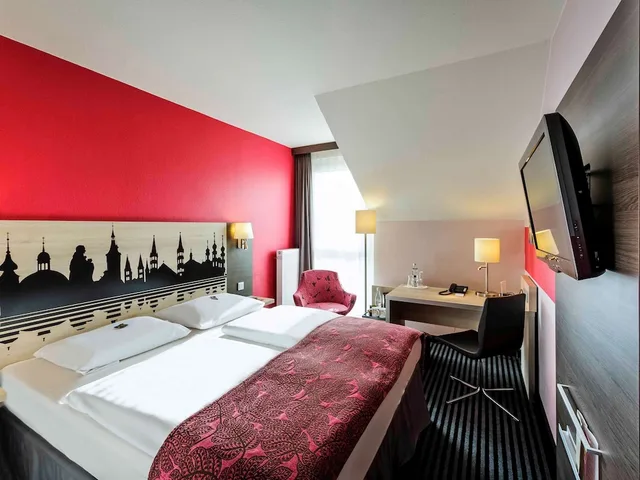غرفة قياسية بسرير مزدوج، Mercure Hotel Wuerzburg Am Mainufer 1/7