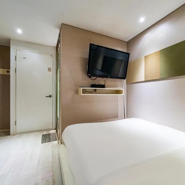 غرفة بسرير مزدوج، In Hotel Seoul 10/10