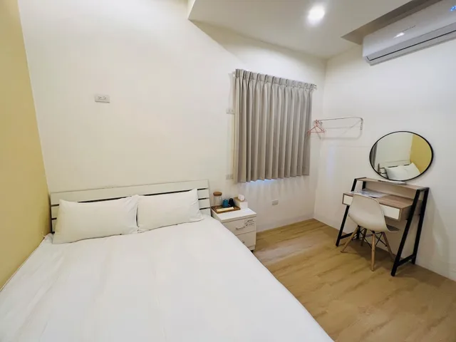 غرفة قياسية بسرير مزدوج، Taipei Yes Hostel 2/10