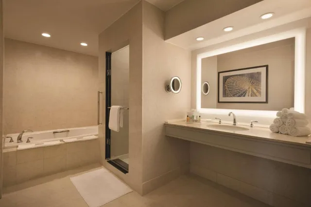 جناح رئاسي بسرير كينج بغرفة نوم واحدة مع أريكة، Hilton Chicago Magnificent Mile Suites 3/3