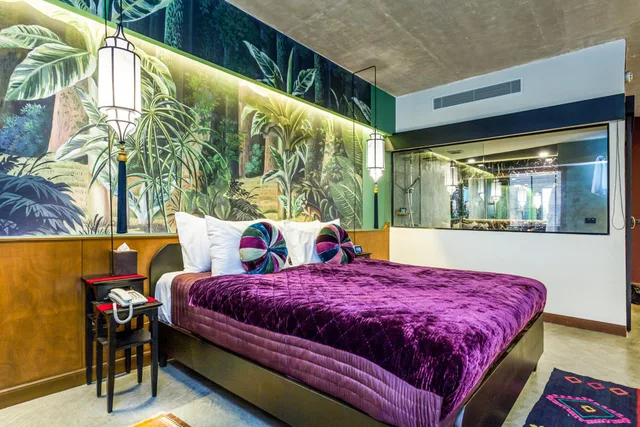 غرفة ديلوكس بسرير مزدوج، Lao Poet Hotel 1/2
