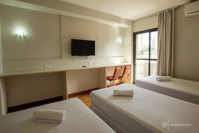 غرفة ثلاثية بثلاثة أسرّة، Rede Andrade Vernon Hotel 3/6