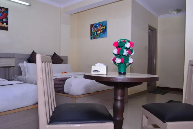غرفة ديلوكس ثلاثية بثلاثة أسرّة، Hotel Mountain Gateway (ex. Namaste Nepal Hotels and Apartment) 2/3