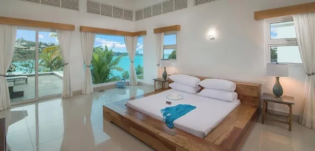 غرفة رئاسية بسرير كينج بإطلالة على البحر، Presidential Suites Cabarete 2/6