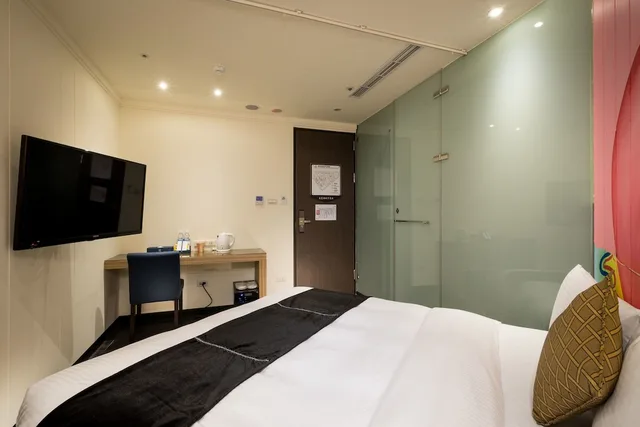 Economy, Double Bed, No Window، Merryday Hotel Banqiao Branch 3/7