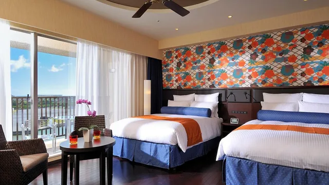 Deluxe, Twin Beds, Tower Wing، Loisir Hotel and Spa Tower Naha 2/2