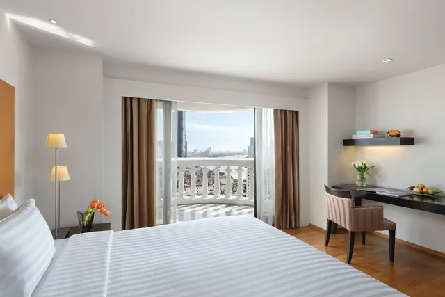 Tower, Club, Suite, Twin Beds, River View, Living Area، Tower Club at Lebua 1/4