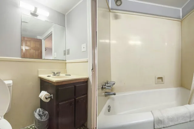 غرفة بسرير كوين للمدخنين، Bama Motel Mobile I-65 & US-90 6/6