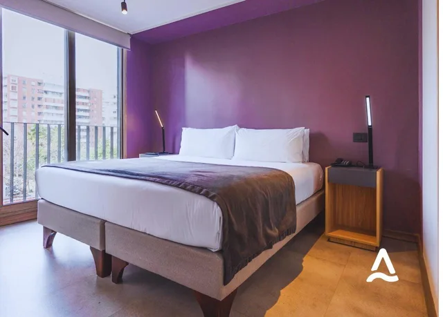 شقة بسرير مزدوج، Hotel Almasur Providencia 3/5