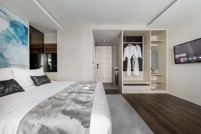 استوديو بسرير كينج، Bayphere Hotel Pattaya JC 4/8