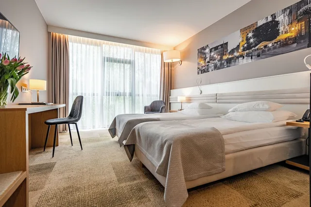 غرفة كومفورت بسرير مزدوج أو سريرين منفصلين، Hotel Platan 2/9