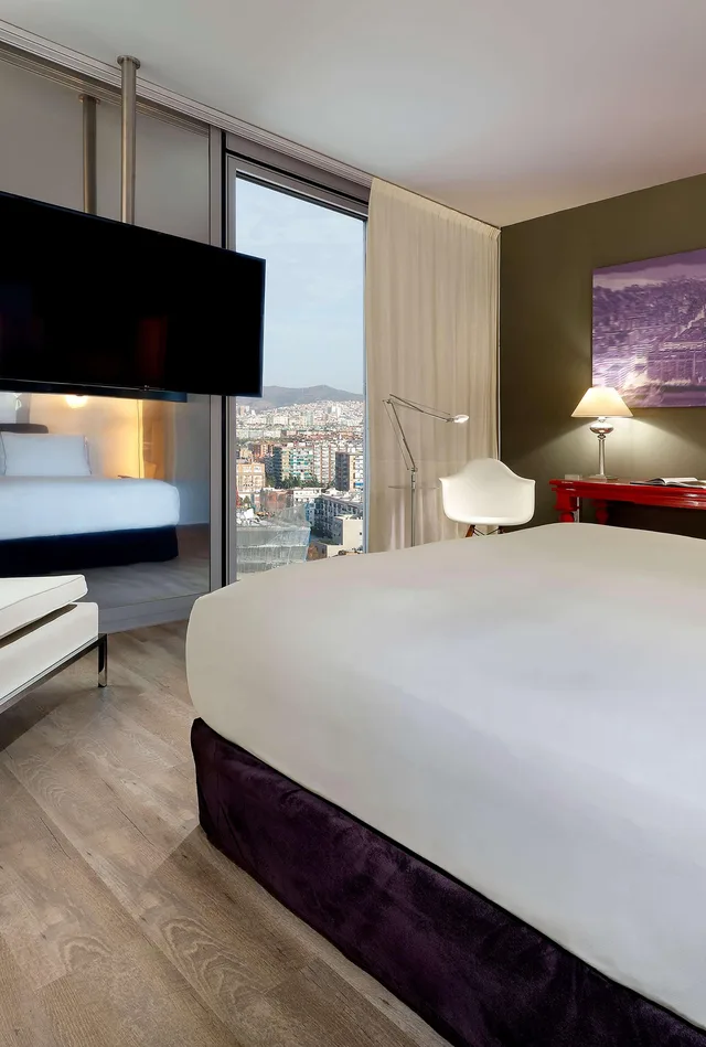 غرفة قياسية مفردة بسرير مزدوج، MELIA BARCELONA SKY 3/10