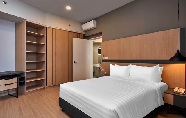 إقامة تنفيذية بسرير كوين وسرير فردي بغرفتي نوم، Swiss Garden Hotel Residences Genting Highlands 2/3
