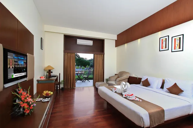 غرفة ديلوكس بسرير مزدوج، Silent Shore Resort Mysore 1/1