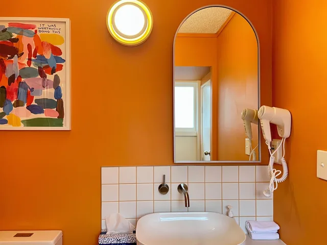 استوديو ديلوكس بسرير كوين بمطبخ صغير، Mt Eden Motel 6/7