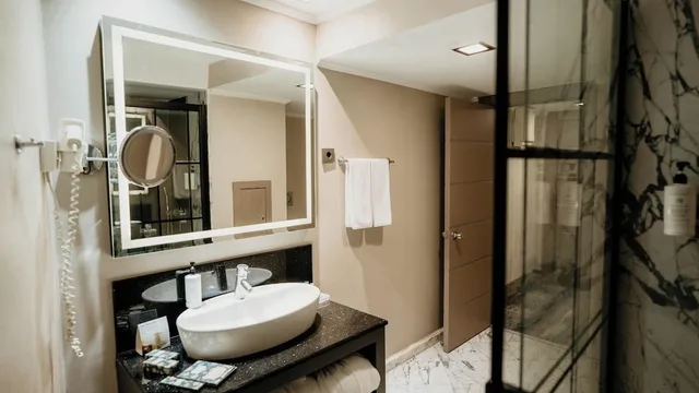 غرفة ديلوكس ركنية مفردة بسرير مزدوج، Ankara Plaza Hotel 10/10