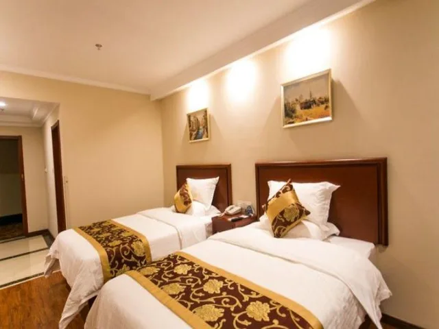 غرفة بسريرين منفصلين، Jinjiang Inn (Suzhou Railway Station Huqiu) 1/2