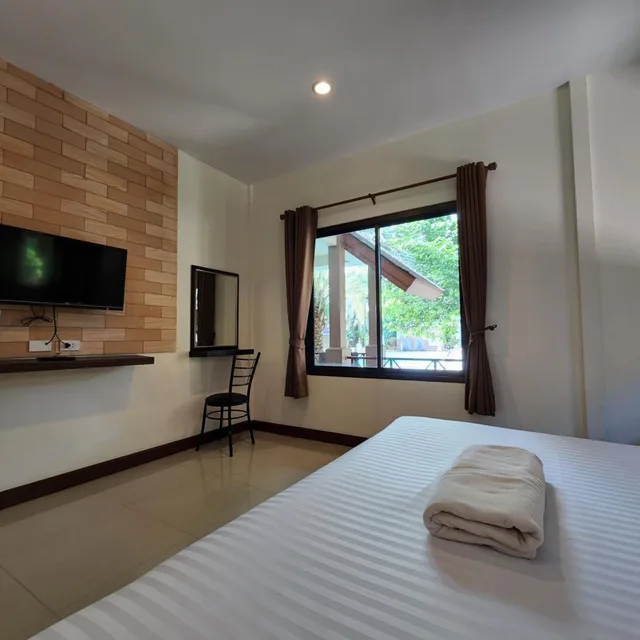 بنغل بغرفتي نوم بمنطقة جلوس، La-or Resort 2/6
