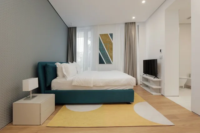 شقة بسرير كينج وسريرين كوين بـ3 غرف نوم بإطلالة جزئية على البحر مع أريكة، Dukley Hotel Resort 7/10
