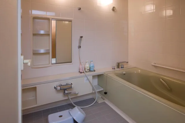 غرفة بسريرين منفصلين بإطلالة على الحديقة، Miyako Resort Okushima Aqua Forest 2/2