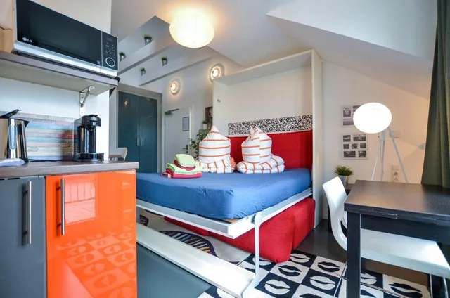 شقة بشرفة، Boardinghouse K314 3/10