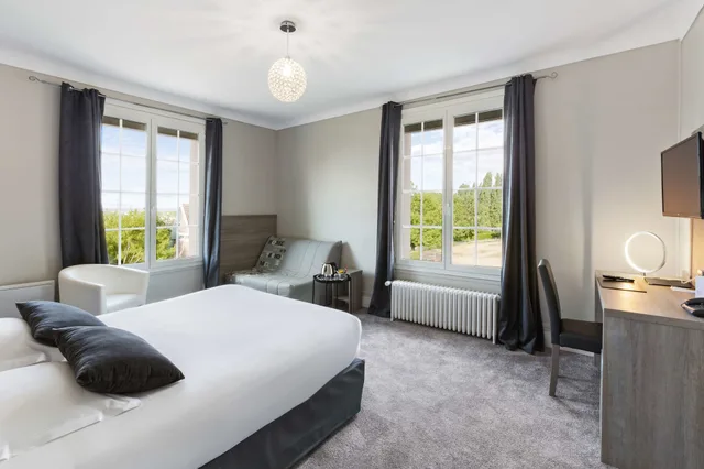 غرفة سوبيريور بسرير كوين، Sure Hotel by Best Western Port Jerome - Le Havre 2/7