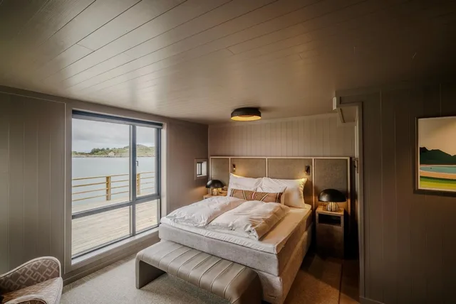 جناح جونيور بإطلالة على الجبل، Henningsvaer Bryggehotell by Classic Norway Hotels 9/10