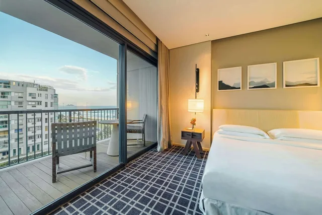 غرفة كلوب بسرير كينج بإطلالة على البحر مع دخول الصالة، Grand Hyatt Rio De Janeiro 6/7