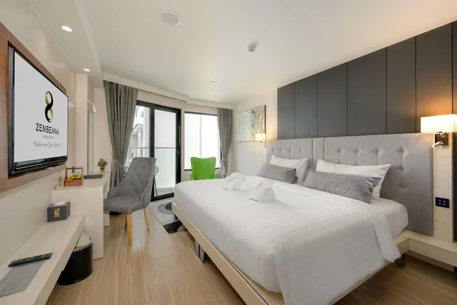 غرفة بريميير بسرير كينج، Zenseana Resort & Spa 1/4
