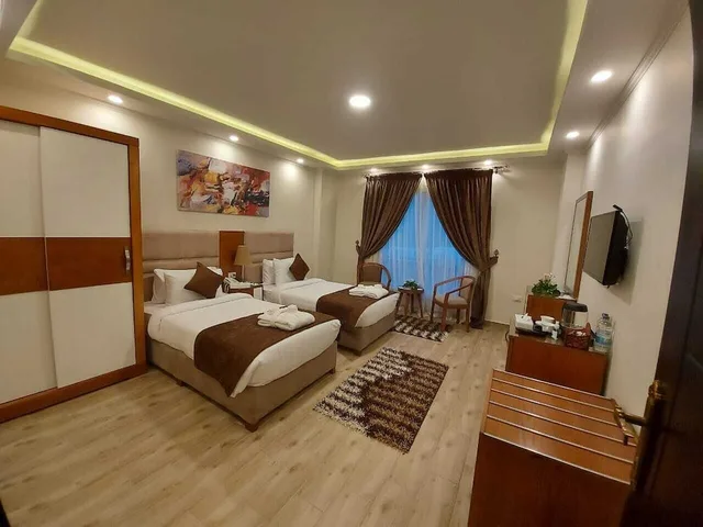 2 Bedrooms, Suite, 2 Double and Twin Beds، Jewel Zamalek Hotel 2/8