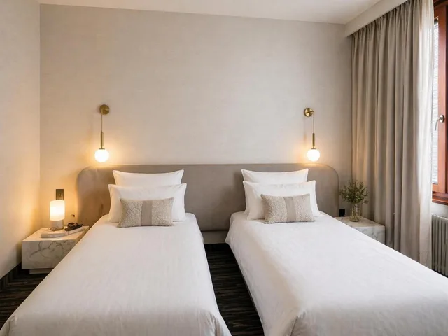 غرفة قياسية بسريرين منفصلين، Hotel Vaillant 1/10
