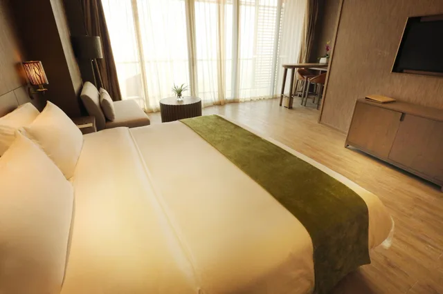 غرفة سوبيريور بسرير كينج بإطلالة على البحر، Mangrove Tree Resort World (Coral Tower) 10/10