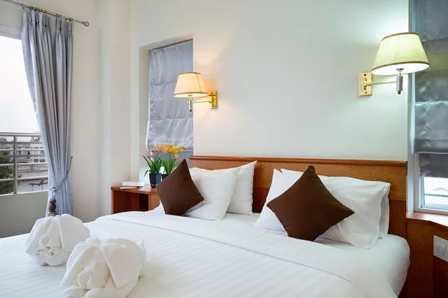 جناح جونيور عائلي بسرير كينج وسرير فردي، Kanchanaburi City Hotel 3/4