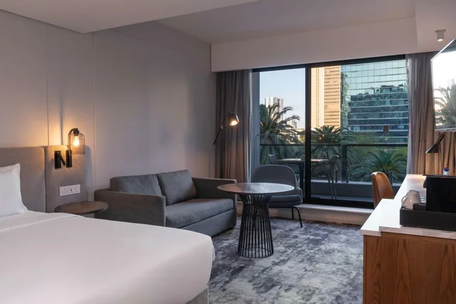 جناح جونيور بإطلالة على الجبل بشرفة، Radisson Hotel Cape Town Foreshore 3/10