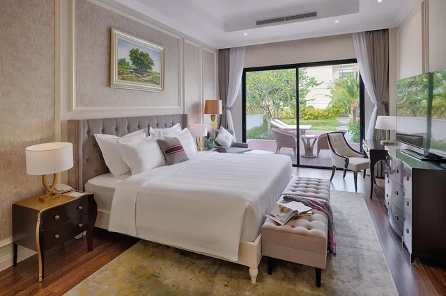 فيلا بسريرين منفصلين وسريرين كينج بـ3 غرف نوم بمسبح خاص، Vinpearl Discovery Wonderworld Phu Quoc 9/10