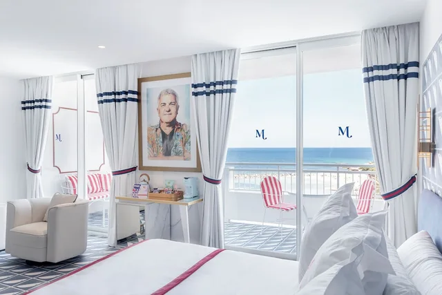 جناح بسرير كينج بإطلالة على البحر بشرفة مع أريكة، Hotel Mongibello Ibiza 6/8