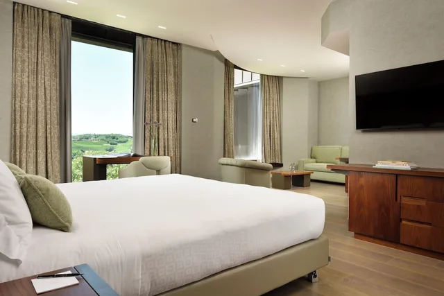 غرفة جونيور بسريرين منفصلين، Il Boscareto Resort Spa 3/10